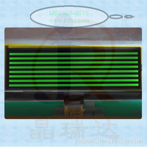 96*16 LCD module for displays of car bluetooth on rearview mirror